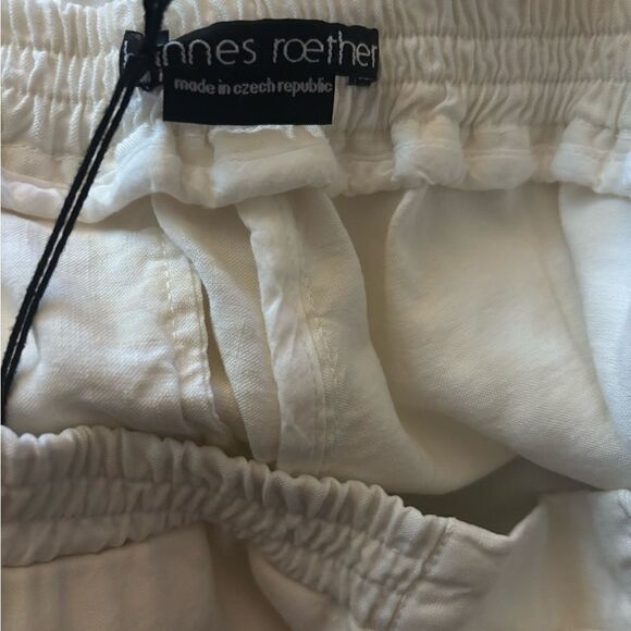 Hannes Roether Old School Silk/ Linen Shorts in Risotto Size XS / NWT - Picture 7 of 9